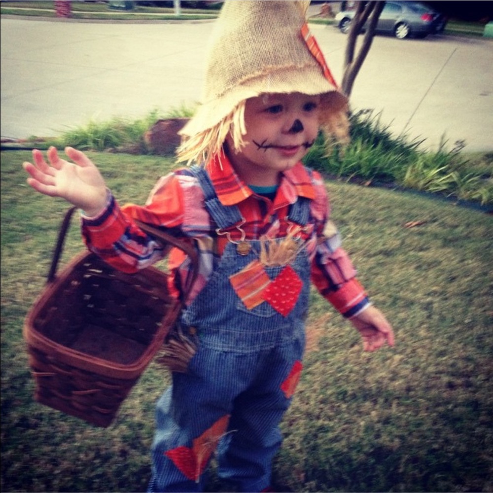 Halloween Scarecrow overalls